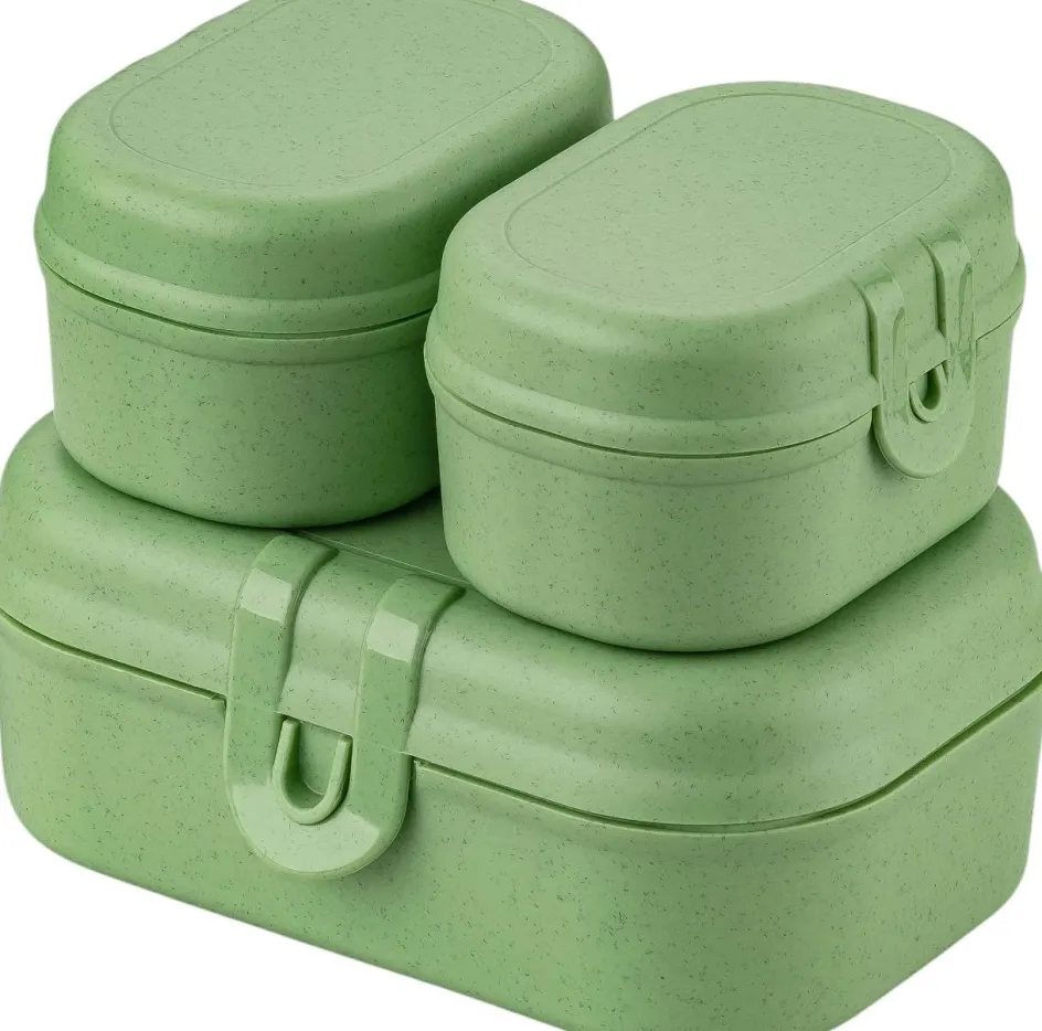 Best Koziol PASCAL Madkasse 15,1x10,8 cm, Nature Leaf Green