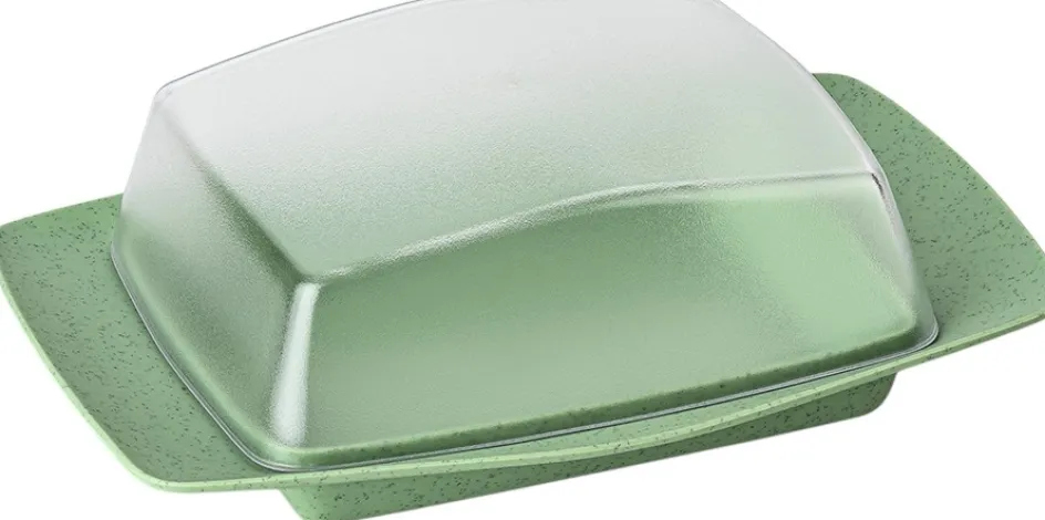 Koziol RIO Smørboks 17,5x12,1 cm, Nature Leaf Green