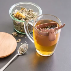 Koziol Tilbehør Til Kaffe Og Te > RUDOLF Tesi 9 cm, Mocha Mousse