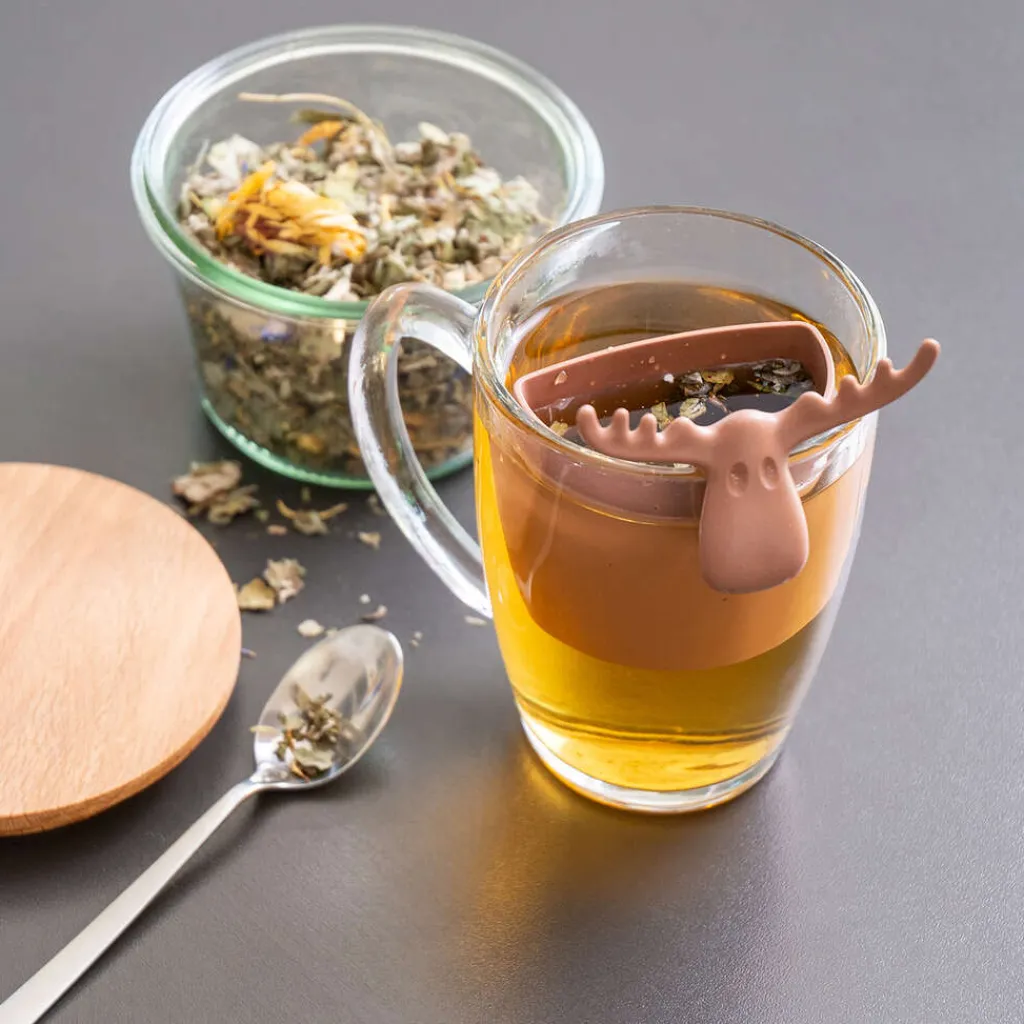Koziol Tilbehør Til Kaffe Og Te > RUDOLF Tesi 9 cm, Mocha Mousse