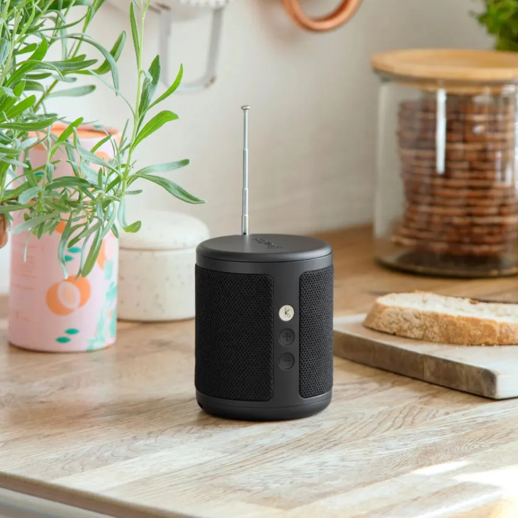 New Dabbie DAB+ Radio m. Bluetooth H10,5 cm, Højtalere