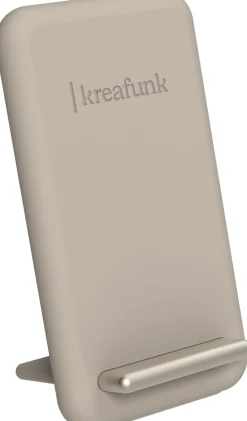 kreafunk Opladere > reCHARGE Trådløs Ladestander 11,6x6,5 cm,