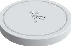 kreafunk wiCHARGE Stone Care Oplader Ø10 cm, Natural