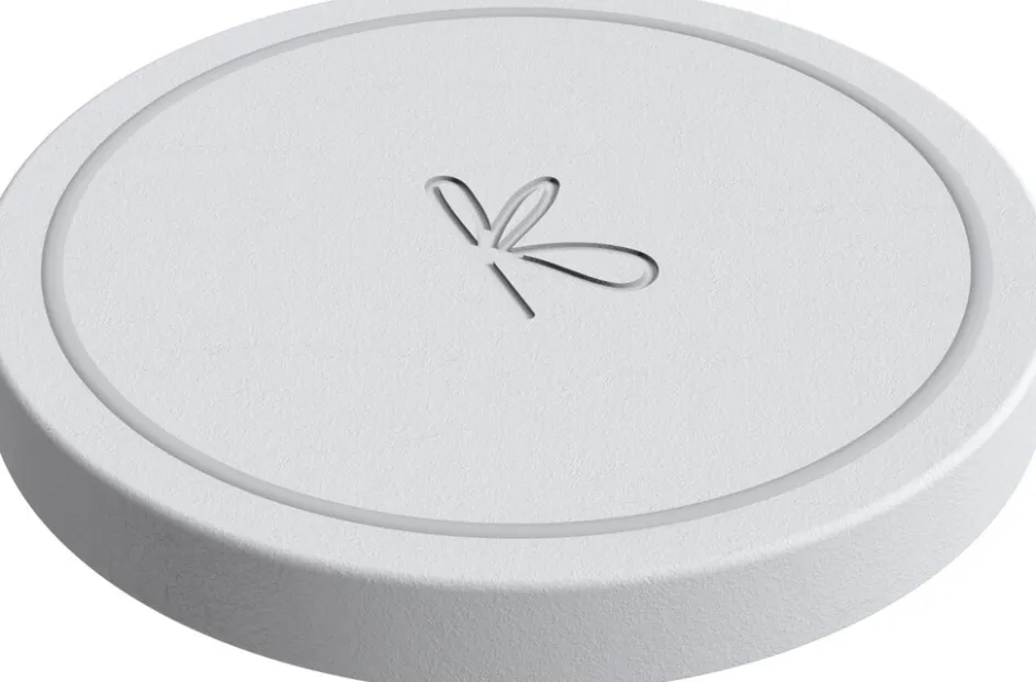 kreafunk wiCHARGE Stone Care Oplader Ø10 cm, Natural