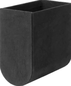 Kristina Dam Studio Småopbevaring Og Organisering|Kurve Og Kasser > Curved Boks H22 cm, Sort