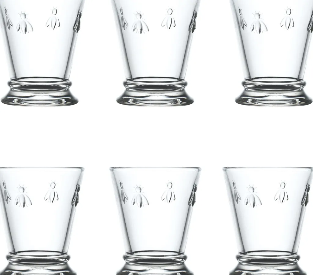 Sale Abeille Vandglas 6 stk. 19 cl, Klar Vandglas