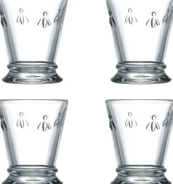 La Rochère Vandglas > Abeille Vandglas 4 stk. 26 cl,