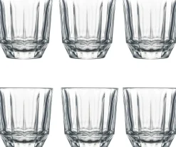 Outlet La Rochère City Glas 6 stk. 25 cl, Klar