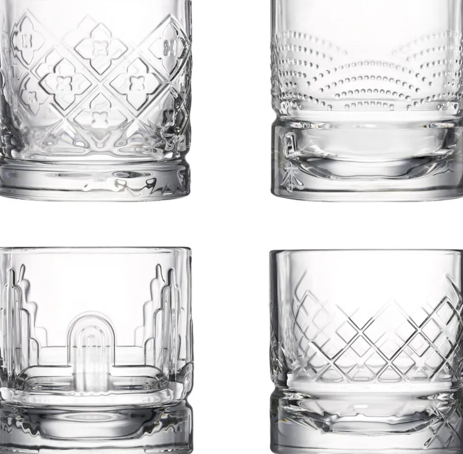 Best La Rochère Dandy Whiskeyglas 4 stk. 30 cl