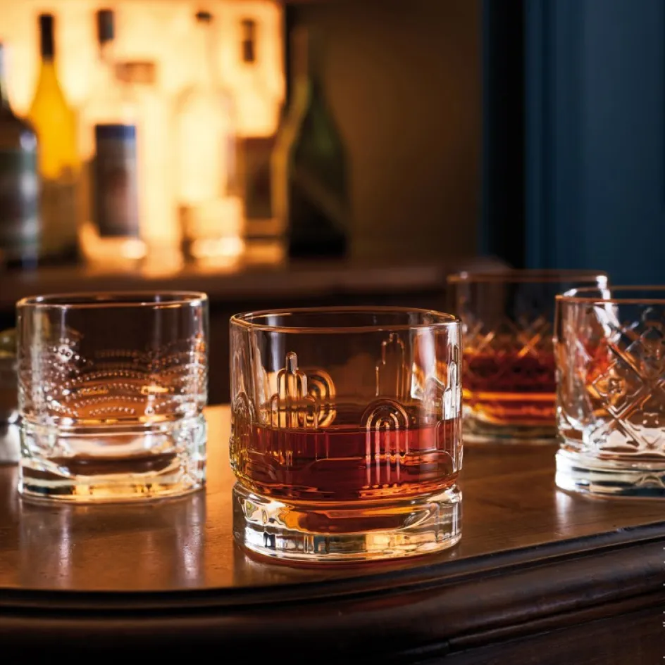 Best La Rochère Dandy Whiskeyglas 4 stk. 30 cl
