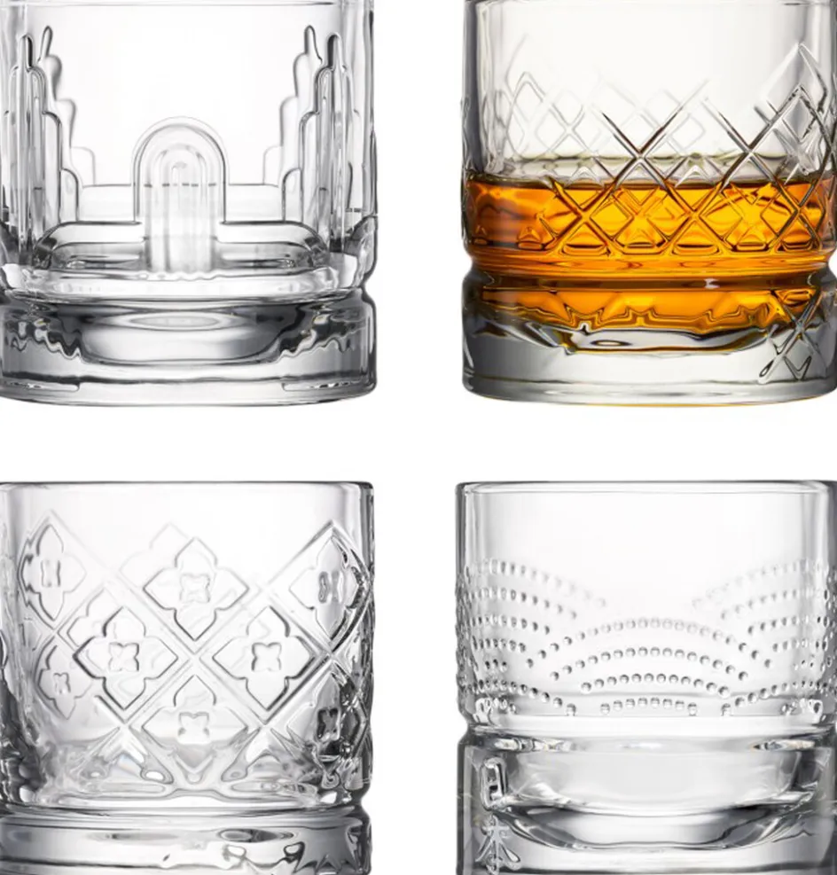 Best La Rochère Dandy Whiskeyglas 4 stk. 30 cl
