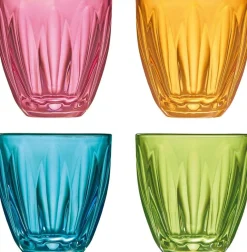 Best La Rochère La Rochére Lily Vandglas 4 stk. 25 cl, Multi