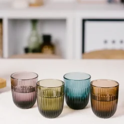 Online La Rochère Ousseant Vandglas 6 stk. 26 cl, Mørkeblå