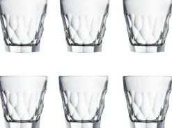 La Rochère Whiskyglas|Drinksglas > La Rochére Silex Vandglas 6 stk. 29 cl