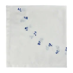 New Blå Blomst Dug 120x120 cm Duge