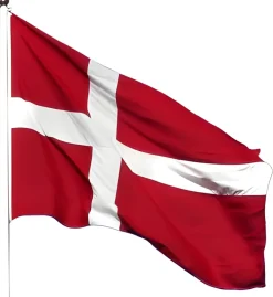 Online Dannebrogsflag 1219 til Flagstang Uderum