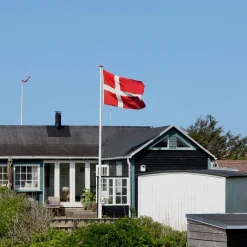 Online Dannebrogsflag 1219 til Flagstang Uderum