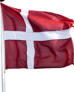 Langkilde & Søn Uderum > Dannebrogsflag til Flagstang