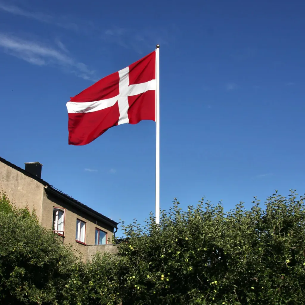 Langkilde & Søn Uderum > Dannebrogsflag 1219 til Flagstang