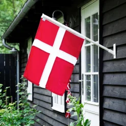 Langkilde & Søn Uderum > Facadestang m. Flag 70 cm