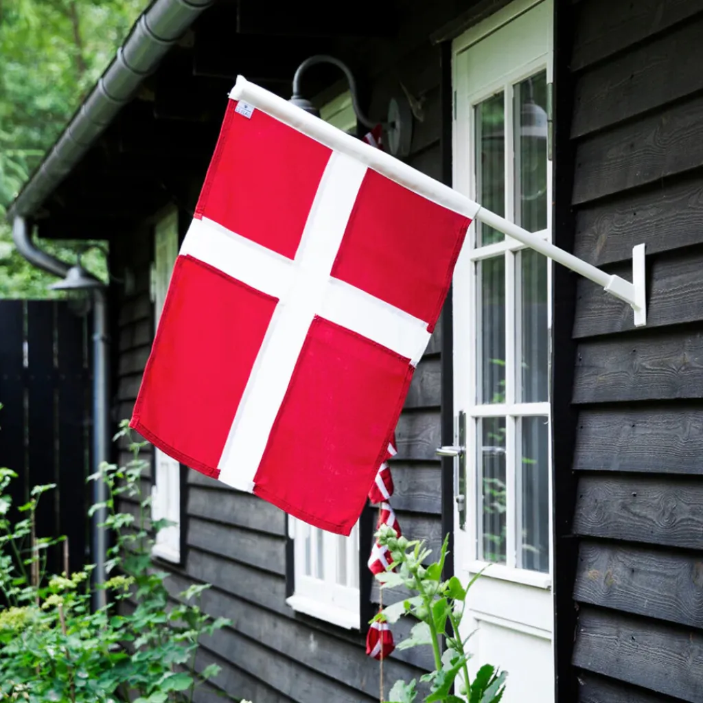 Langkilde & Søn Uderum > Facadestang m. Flag 70 cm