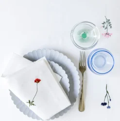 Langkilde & Søn Duge > Flora Dug , Vilde Blomster