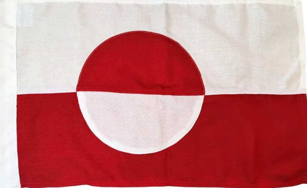Langkilde & Søn Uderum > Grønlandsk Flag til Facadestang
