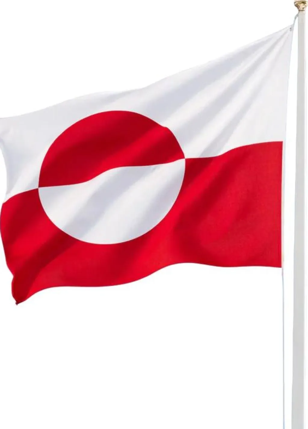 Langkilde & Søn Uderum > Grønlandsk Flag til Flagstang