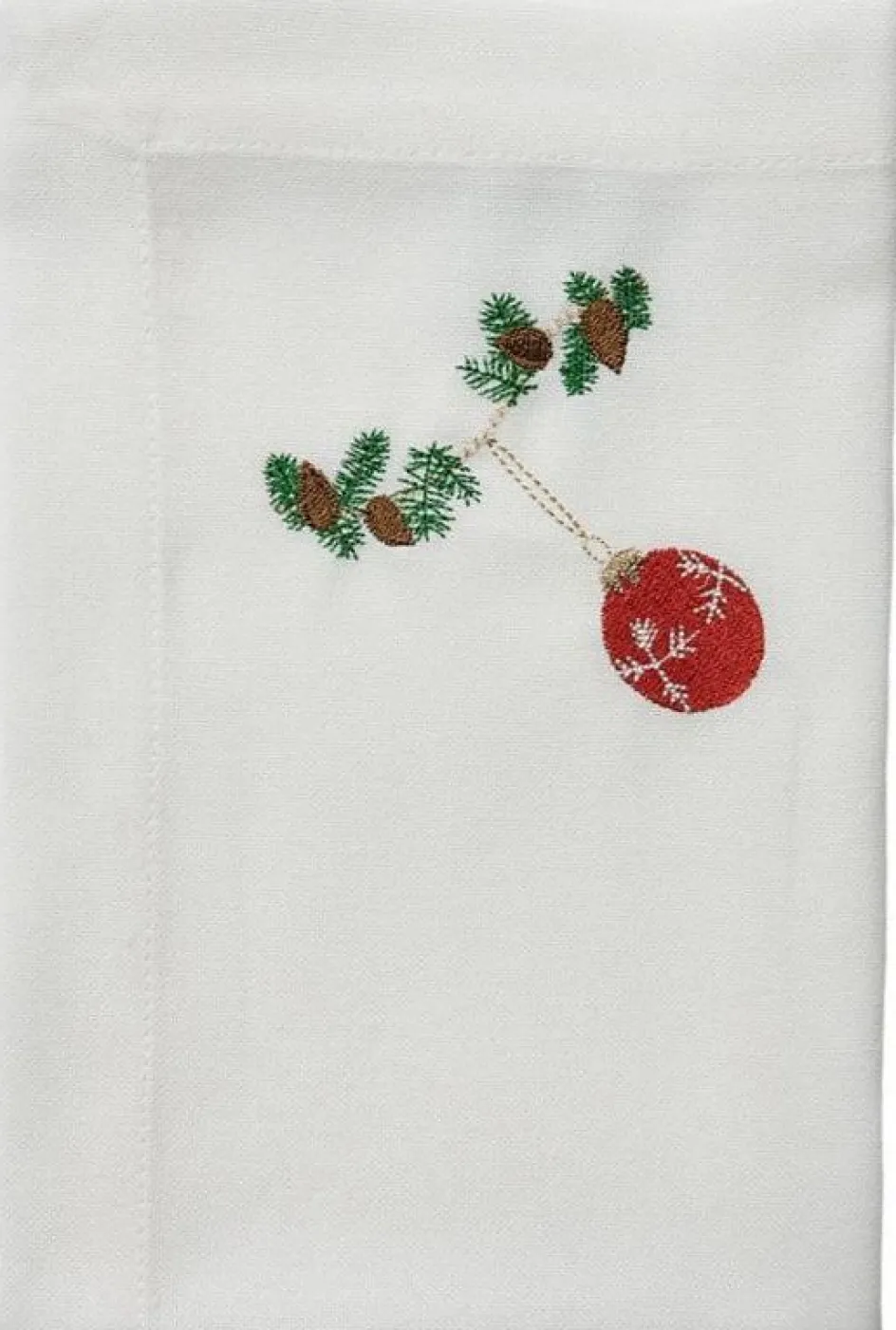Best Langkilde & Søn Juleserviet 50x50 cm, Julekugle
