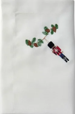 Clearance Langkilde & Søn Juleserviet 50x50 cm, Nøddeknækker