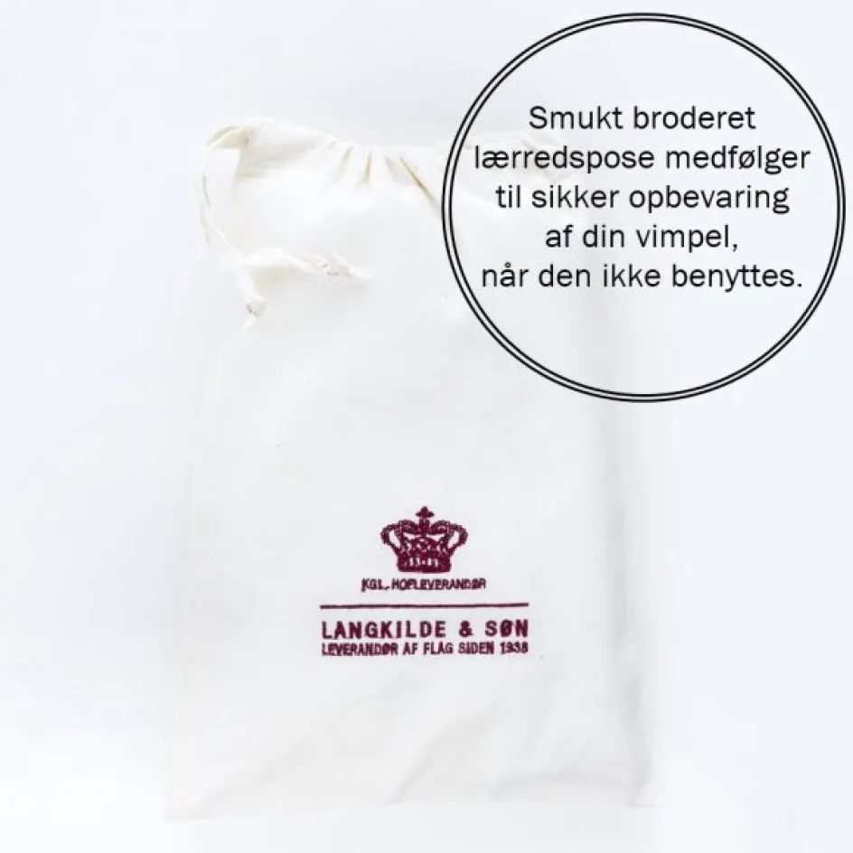 Best Langkilde & Søn Knudefri Vimpel til Flagstang