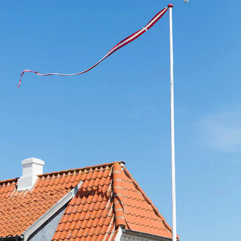 Clearance Knudefri Vimpel til Flagstang Uderum
