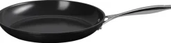 New Le Creuset Essential Stegepande m. Keramisk Non-stick Belægning , Black