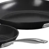 Le Creuset Pander > Essential Stegepande m. Keramisk Non-stick Belægning 2 stk. 24/28 cm, Black