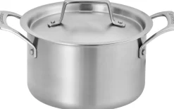 Le Creuset Essentials 3-Ply Gryde m. Låg 18 cm/2,8 L
