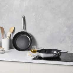 Outlet Essentials 3-Ply Stegepande m. Non-Stick Pander