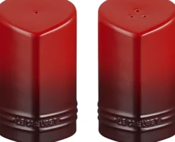 Best Le Creuset Heart Signature Salt- og Pebersæt, Cerise