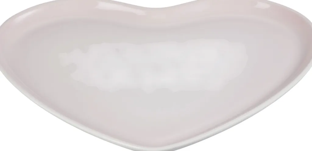 Le Creuset Fade > Heart Signature Serveringsfad 32 cm, Shell Pink