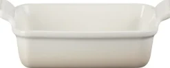 Sale Le Creuset Heritage Rektangulært Fad , Meringue