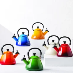 Le Creuset Kone Kedel m. Fløjte 1,6 L, Volcanic