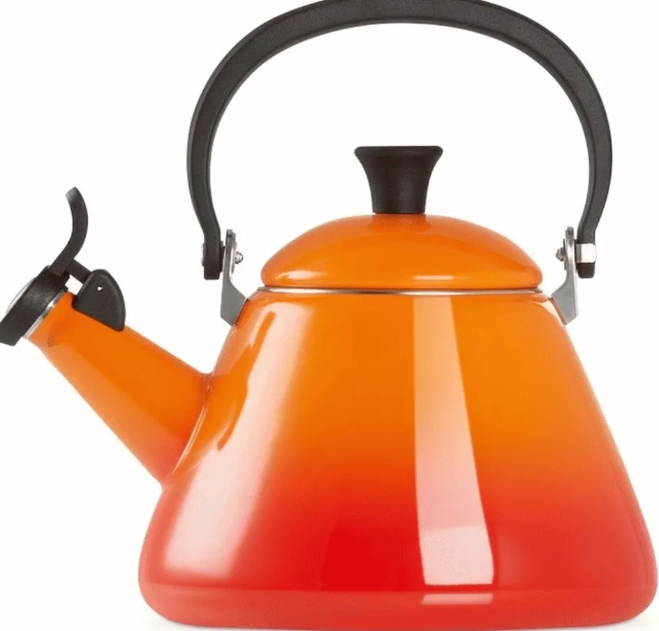 Le Creuset Kone Kedel m. Fløjte 1,6 L, Volcanic