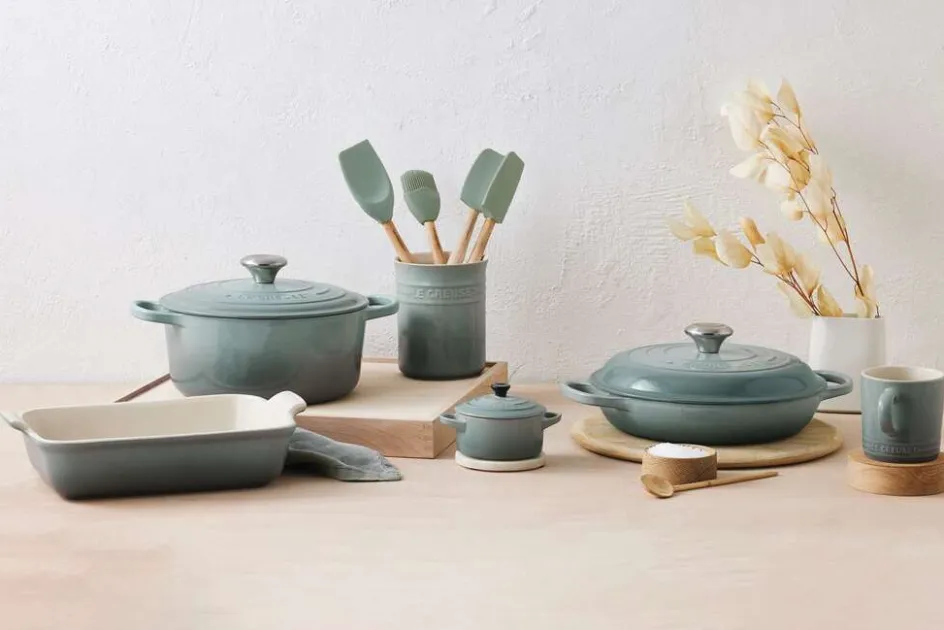 Best Le Creuset Minigryde 10 cm/0,25 L, Sea Salt