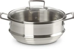 Online Le Creuset Multidampindsats m. Glaslåg 24 cm