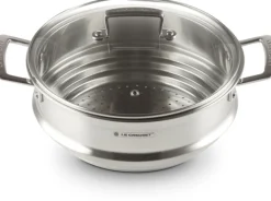 Online Le Creuset Multidampindsats m. Glaslåg 24 cm