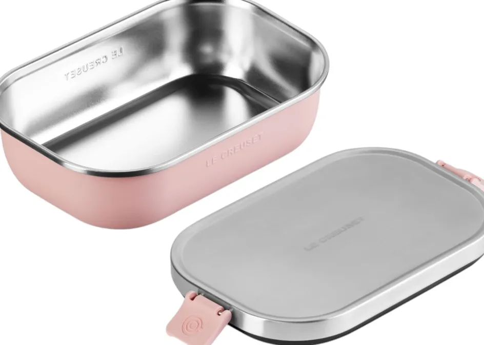 Discount Le Creuset On The Go Madkasse 900 ml, Shell Pink