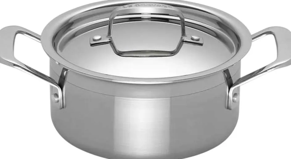 Outlet Le Creuset 3-Ply Classic Grydem.Låg20 cm/3,0L