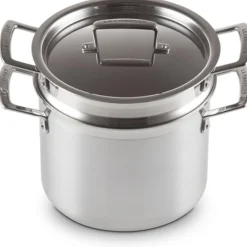 Clearance Le Creuset 3-Ply Classic Pastagryde m. Si 20 cm/5 L