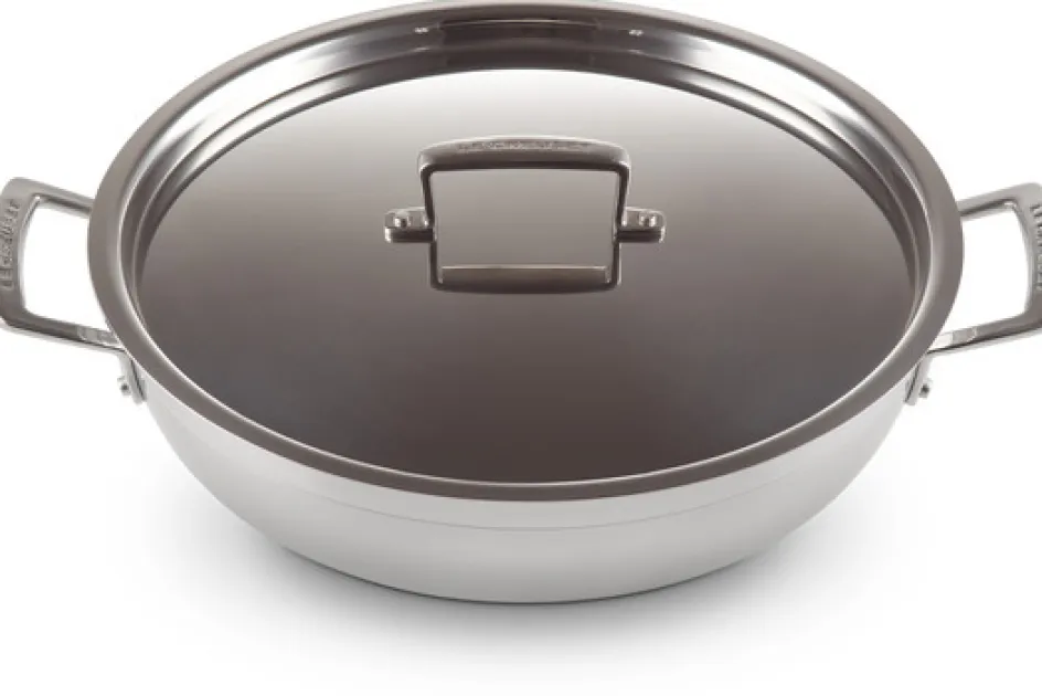 Discount Le Creuset 3-Ply Classic Sautergryde m. Låg 30 cm/4,8 L