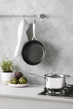 New Le Creuset 3-Ply Classic Stegepande- og Grydesæt 2 Dele, Stål