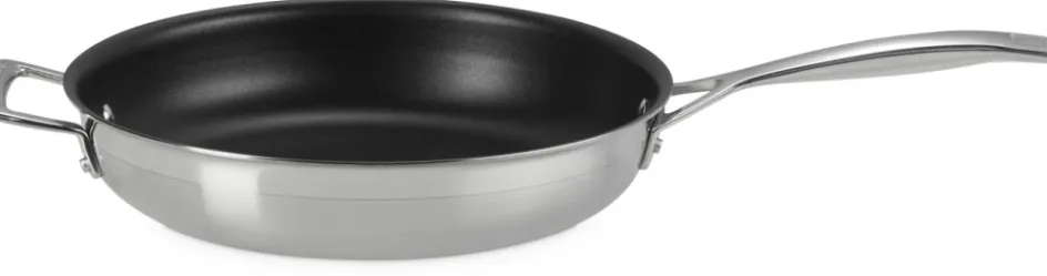 Hot Le Creuset 3-Ply Classic Stegepande m. Non-stick Belægning